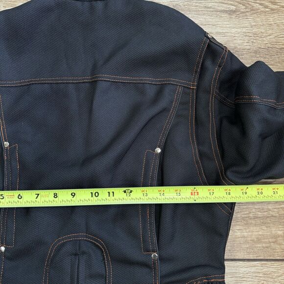 Women's Biker Motorcycle Jacket Moto Size M - Picture 12 of 14